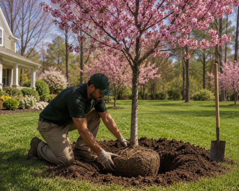 Cherry Tree Planting in Honolulu, HI