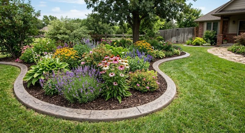 Flowerbed Curbing Installation in Honolulu, HI