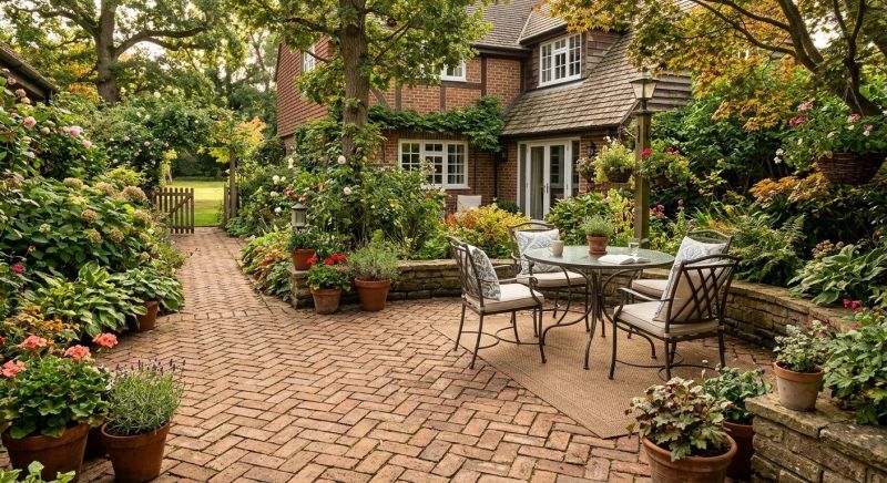 Patio Brick Installation in Greenwich, CT
