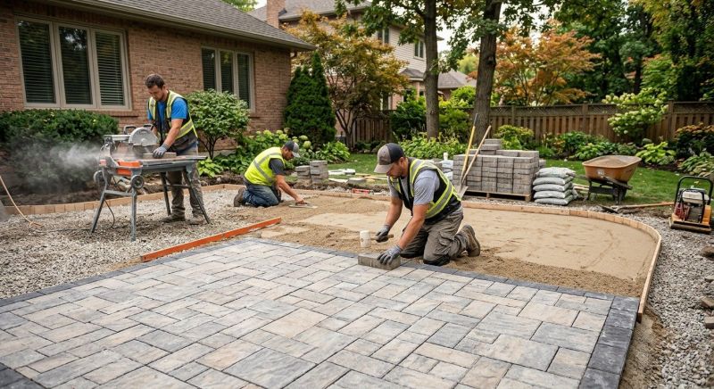 Paver Patio Installation in Fairfield County, CT