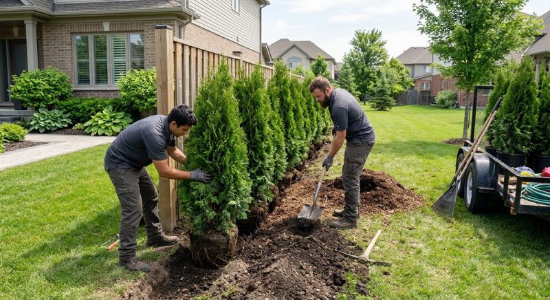 Privacy Shrub Installation in Honolulu, HI