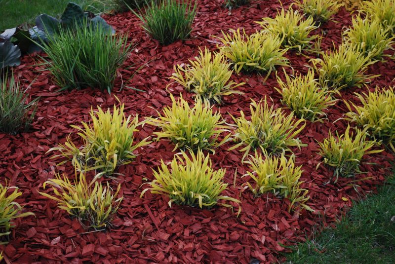 Red Mulch Installation in Honolulu, HI