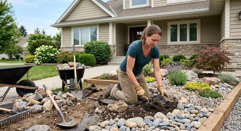 Rock Garden Installation in Honolulu, HI