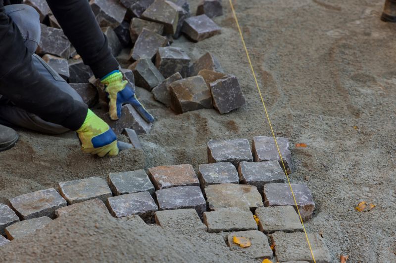 Sandstone Pavers Installation in Boston, MA