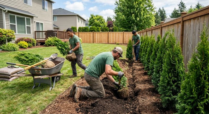 Boxwood Planting in Ventura County, CA