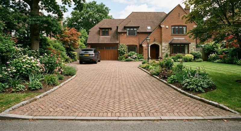 Brick Driveway Installation in Framingham, MA