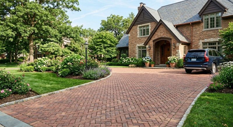Brick Driveway Paving in Burlington, VT