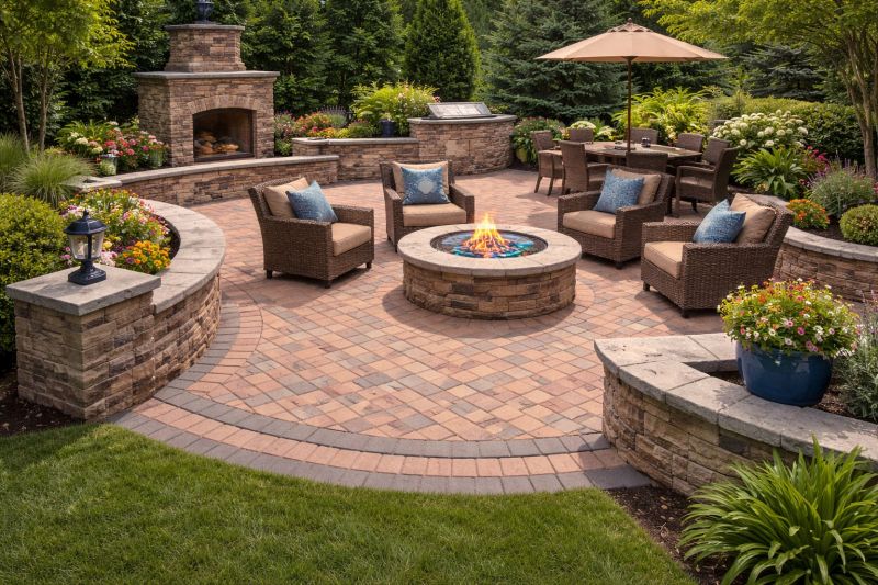 Brick Hardscape Construction in Norwalk, CT
