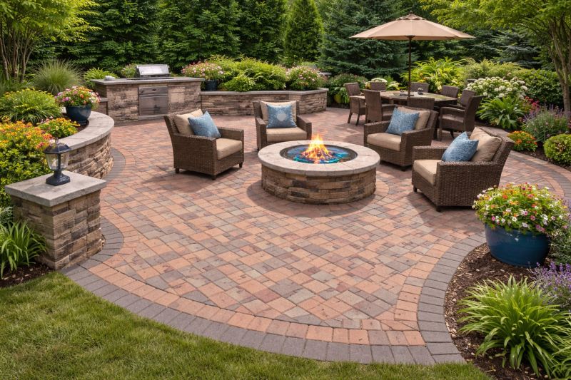 Brick Hardscape Construction in West Hartford, CT