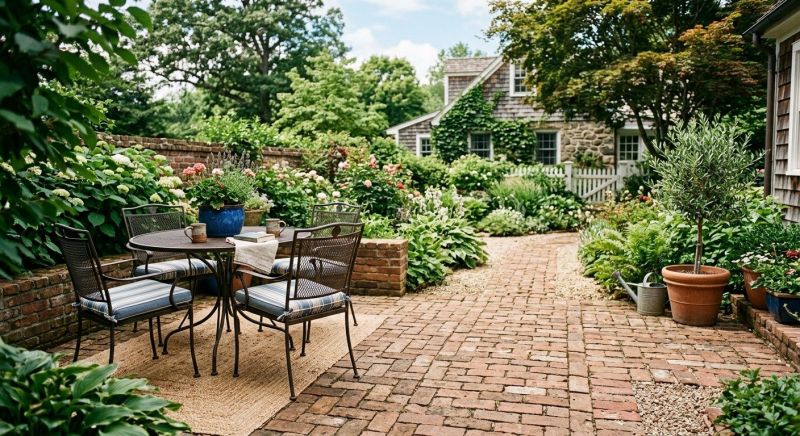 Brick Hardscape Construction in Worcester, MA