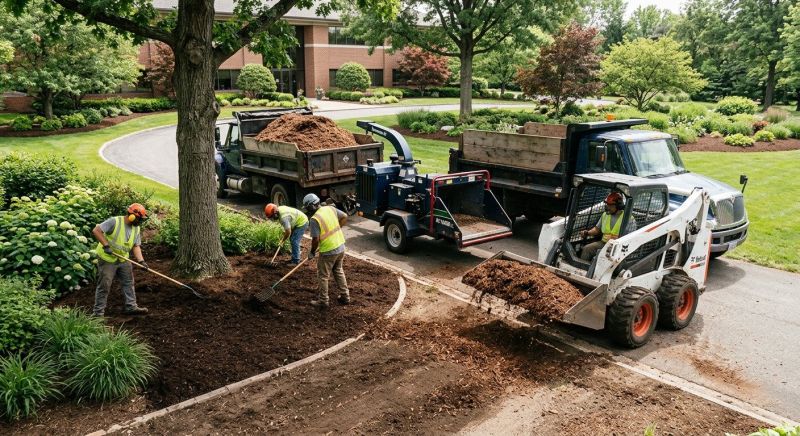 Commercial Mulching in Ventura County, CA