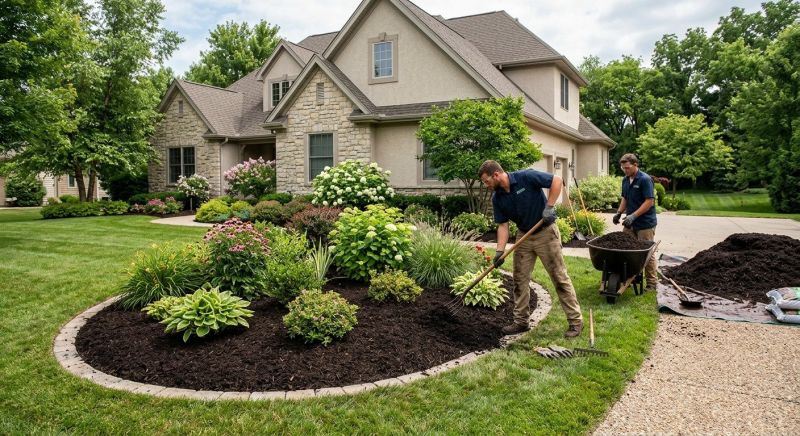 Flower Bed Mulching in Honolulu, HI