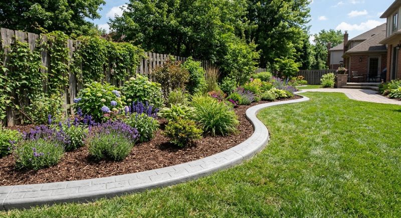Flowerbed Curbing Installation in Citrus County, FL