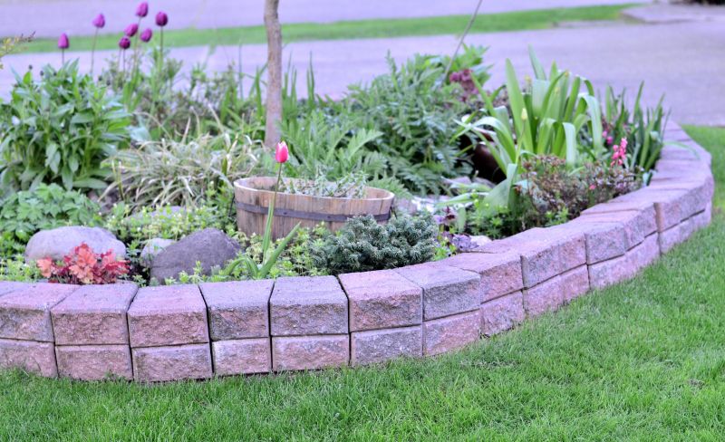Flowerbed Curbing Installation in Honolulu, HI