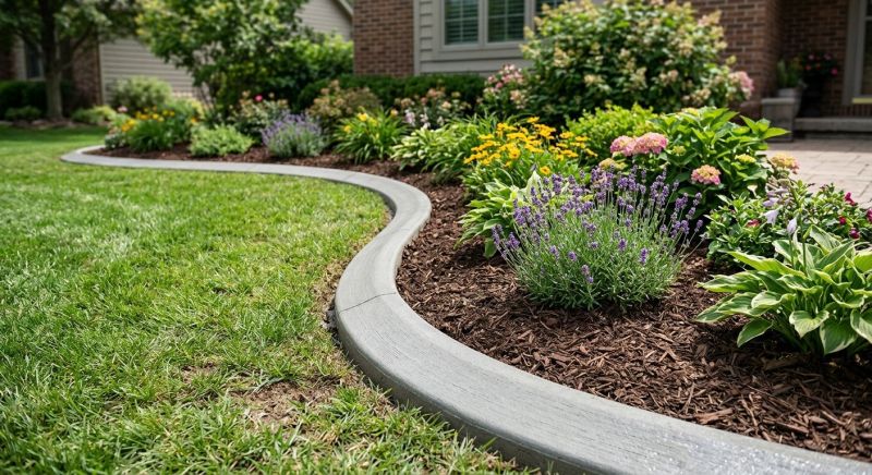 Garden Curbing Installation in Citrus County, FL