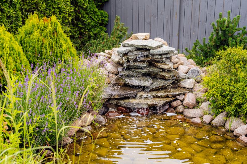 Garden Waterfall Installation in Honolulu, HI