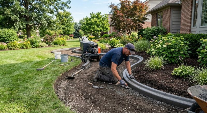 Landscape Curbing Installation in Citrus County, FL