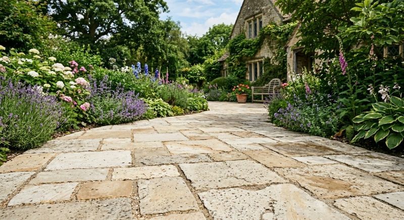Limestone Pavers Installation in Fairfield County, CT