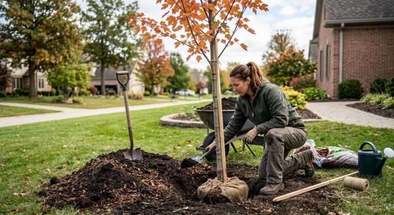 Maple Tree Planting in Ventura County, CA