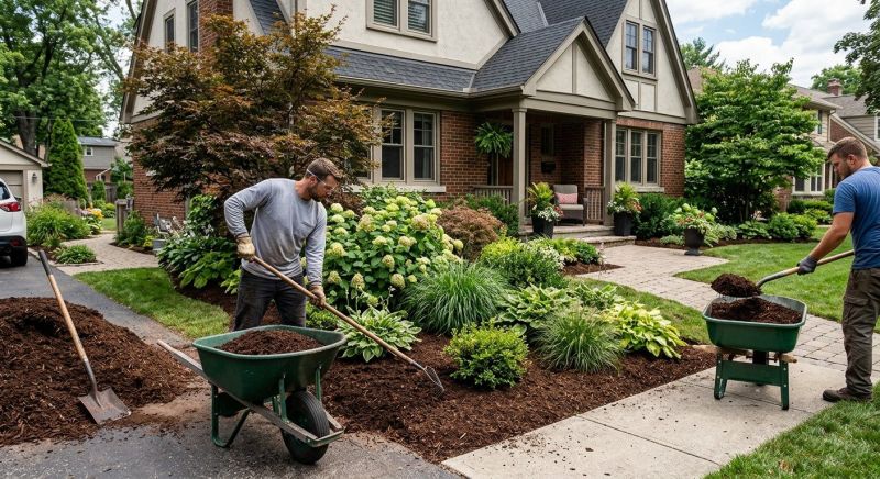 Organic Mulch Installation in Honolulu, HI