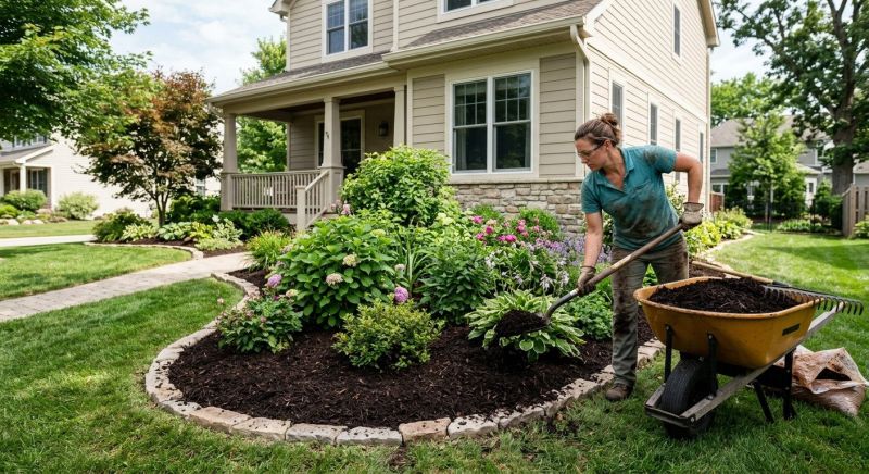 Organic Mulch Installation in Honolulu, HI