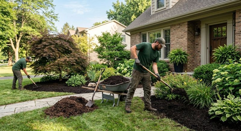 Organic Mulch Installation in Ventura County, CA
