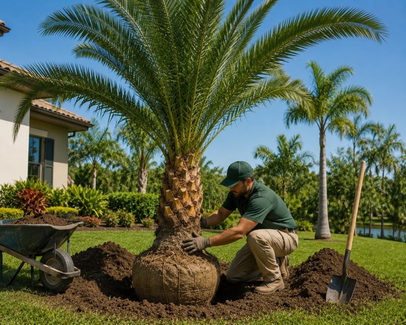 Palm Tree Planting in Honolulu, HI