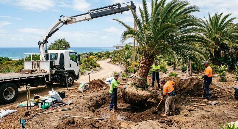 Palm Tree Planting in Honolulu, HI