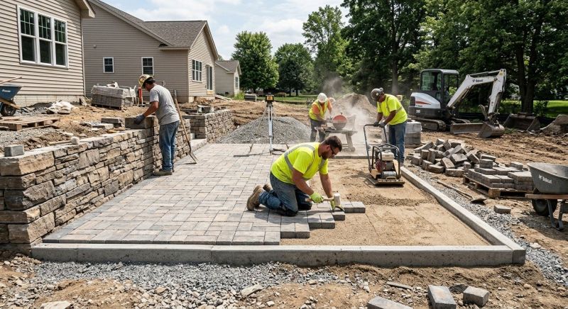 Patio Pavers Construction in Fairfield County, CT