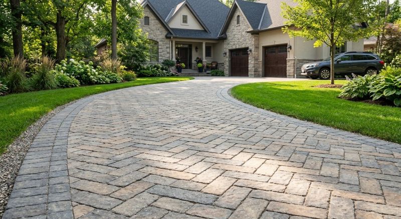 Paver Driveway Installation in Davis County, UT