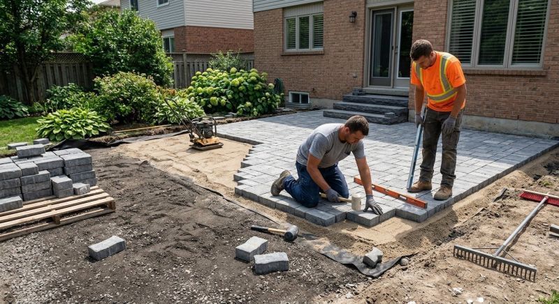 Paver Patio Construction in Norwalk, CT